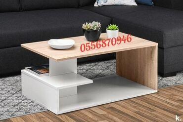 Masalar: Jurnal masası, Yeni, Açılmayan, Laminat, Dördbucaq masa — 10