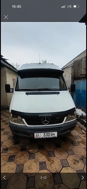 Автобусы и маршрутки: Автобус, Mercedes-Benz, 2003 г., 2.7 л, до 15 мест — 2