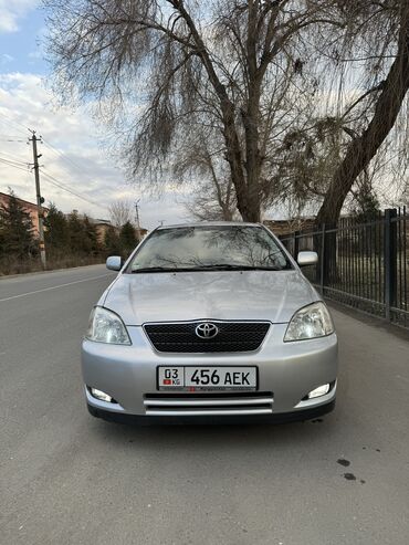 серый daewoo: Toyota Corolla: 2003 г., 1.6 л, Автомат, Бензин, Хэтчбэк