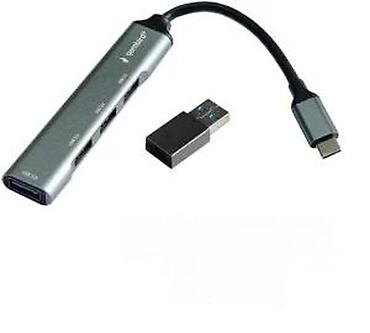 Druga oprema za računare i laptopove: Gembird UHB-U3P4-05 – 4-portni USB hub (USB‑C + USB‑A 3.0) - — 11