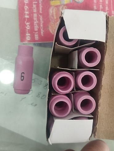 arqon aparati: Məhsul: TIG qaynaq üçün keramika/bor nitrat şlanq ucu (nozzle) dəsti — 1