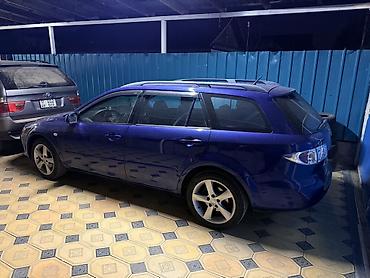сары булун: Mazda 6: 2004 г., 2 л, Кол менен иштөөчү, Бензин, Универсал — 1