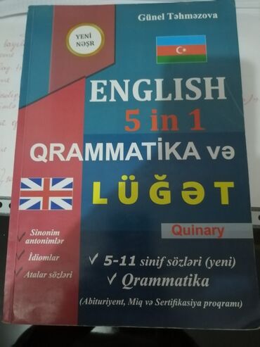 Kitablar, jurnallar, CD, DVD: İngilis dili qrammatika və lüğət Gülnarə Təhməzova 12 manata alınıb 10