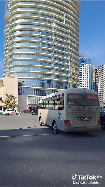 Sərnişin daşımaları: Mikroavtobus, Bakı - — 4