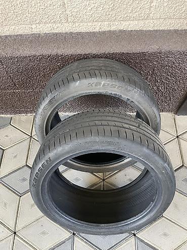 продам шины бу: Продаю пару летней резины .
235.40.18 Китай на одном есть шишка — 1