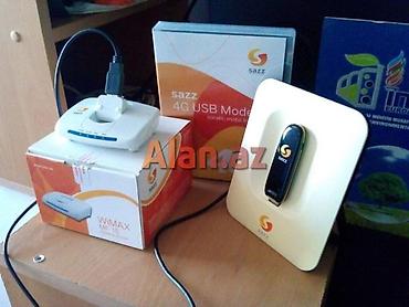 sazz sumqayit: Sazz WiMAX MF10 simsiz ruter + Sazz 4G USB modem dəsti Xüsusiyyətlər — 2