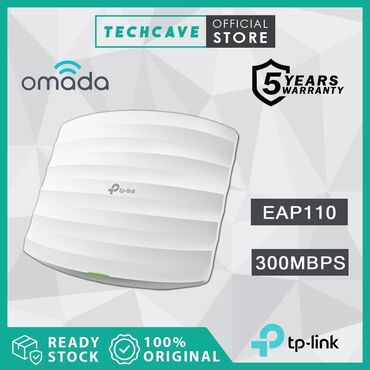 Modemlər və şəbəkə avadanlıqları: TP-Link - EAP223 nterfeys Gigabit Ethernet (RJ-45) Port × 1 (PoE və