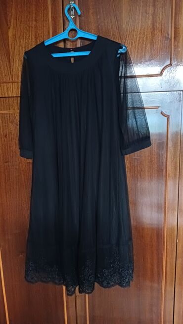palto demi razmer 48 50: Вечернее платье, Средняя модель, С рукавами, 4XL (EU 48), 5XL (EU 50)