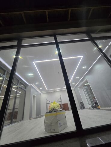 Натяжной потолок: Натяжной потолок Матовое, 3D потолки, Глянцевое Бесплатный замер, Монтаж, Гарантия — 27