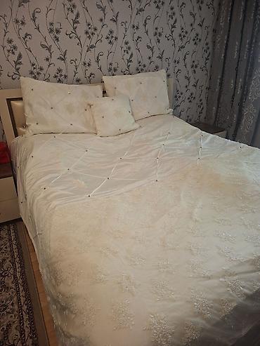 annaberry textile: Yataq üçün Yeni Qaşlı rəng - Ağ Yataq örtüyü — 3
