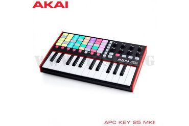 синтезатор korg: Midi-клавиатура Akai APC Key 25 MKII APC Key 25 mk2 — это