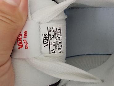 vans old skool: Мужские кроссовки, 44, Vans, Новый, цвет - Черный, Самовывоз — 4