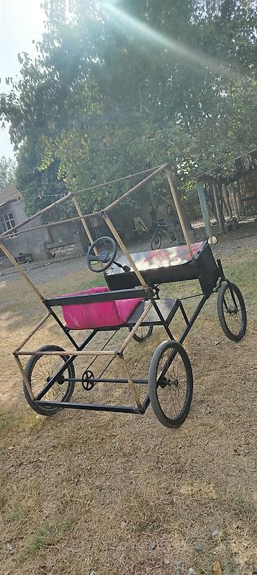 oglan usaq ucun toy geyimleri: Pedallı 4 təkərli mini nəqliyyat vasitəsi – əl işi - Çərçivə: möhkəm — 2