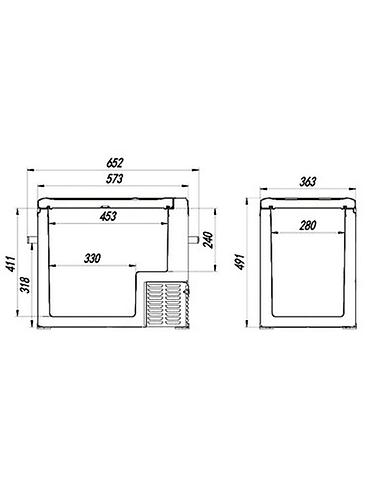 Автохолодильники: Компрессорный автохолодильник Alpicool C-серии Надёжный и мощный — 12