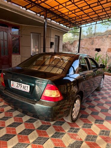 машина дишовый: Toyota Corolla: 2005 г., 1.6 л, Автоматтык, Бензин, Седан