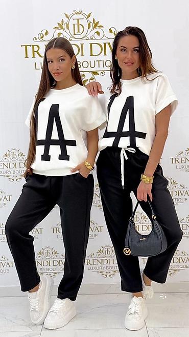 Gornji i donji deo: ✅✅Ženski duks-trenerka komplet “LA”✅✅300 din — 6