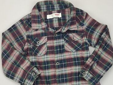 Shirts: Shirt 1.5-2 years, condition - Very good, pattern - Cell, color - Multicolored