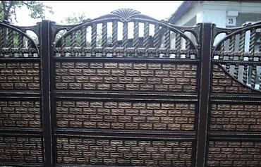 Бетонные еврозаборы: Декоративные секционные заборы из железобетона - Материал — 19