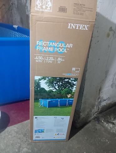 İdman və istirahət: Intex Rectangular Frame Pool – çərçivəli düzbucaqlı həyətyanı hovuz - — 1