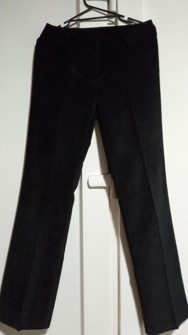 zenske pantalone h m: L (EU 40), Normalan struk, Ravne nogavice