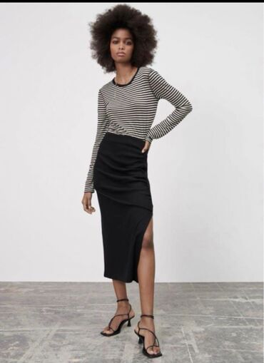 Dəstlər, kostyumlar: Midi Ətək, Zara, Trikotaj, S (EU 36)