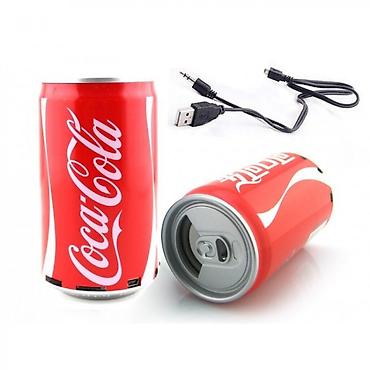 mp3 pleyer: Kola bankası formasında mini portativ dinamik - Dizayn: Kola — 1