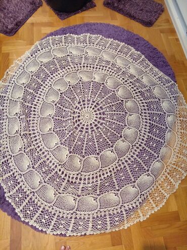 heklani stolnjaci cene: Doilies, New, color - White