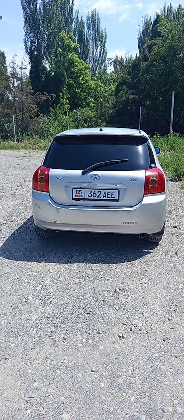 runx allex: Toyota Allex: 2003 г., 1.5 л, Автомат, Бензин, Хэтчбэк — 10