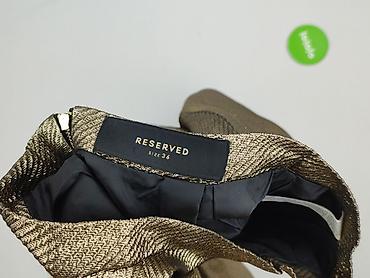 gold sk: Reserved, Spódnica damska, rozmiar S — 4