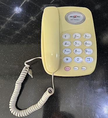 sesucaldan: Masaüstü simli telefonlar – 2 ədəd 1) Microtel masa telefonu - — 2