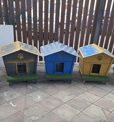 Yuvalar: Məhsul: Ev heyvanları üçün taxta evlər Təsvir: - Müxtəlif ölçü və — 9