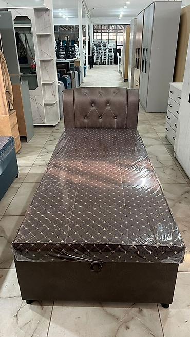 Двуспальные кровати: Двуспальная кровать, Новый, С матрасом, длина - 200 см — 11