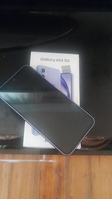 Mobil telefon və aksesuarlar: Samsung Galaxy A54 5G, 256 GB, rəng - Bənövşəyi, İki sim kartlı — 1