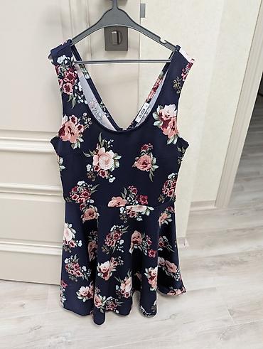 Повседневные платья: Повседневное платье, Лето, Короткая модель, Хлопок, Бохо, S — 22