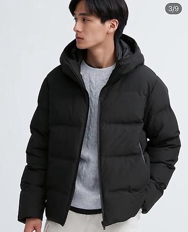 куртки юникло: Мужская куртка, L, Uniqlo, Новый, цвет - Черный — 2