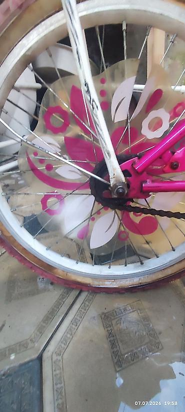 Uşaq velosipedləri: İşlənmiş İki təkərli Uşaq velosipedi Velocruz, 16", sürətlərin sayı: 1, Ünvandan götürmə — 3