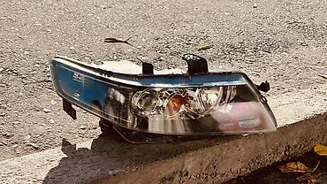 Передняя левая фара Honda 2006 г., Б/у, Оригинал, Япония