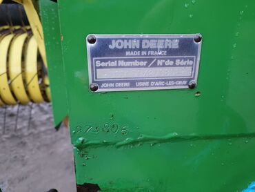 Тюковые пресс-подборщики: Пресс-подборщик тюковый John Deere 359 - Тип: прицепной — 10