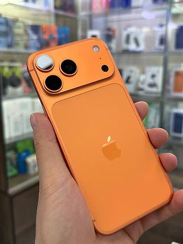 IPhone 17 Pro Max, Б/у, 256 ГБ, Оранжевый, Коробка, В рассрочку, 100 %