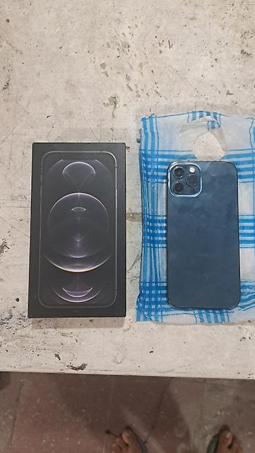 IPhone 12 Pro, 128 GB, Pacific Blue, Face ID lalafo.az -da IPhone 12 Pro, 128 GB, Pacific Blue, Face ID