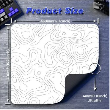 Коврики для мышки: ATTACK SHARK CM02 eSport — коврик, созданный для доминирования в — 1