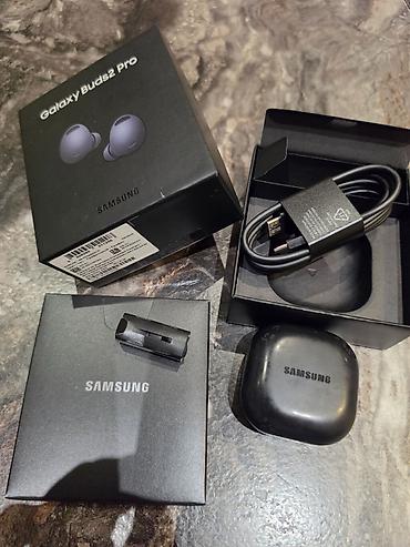 galaxy buds 2 pro: İşlənmiş Simsiz (Bluetooth) Qulaqcıqlar, Samsung, rəng - Qara — 3