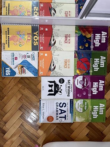Книги и журналы: Aim High-lar 3 azn digərləri 5 azn YÖS IQ Soru Bankası – Tasarı — 1
