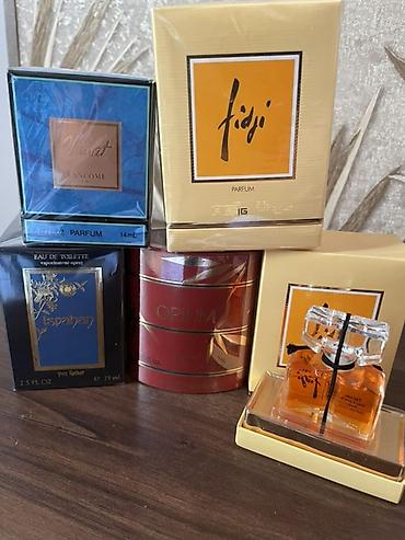 Klassik qadın ətirləri kolleksiyası - Fidji Parfum – IG brendli qutu