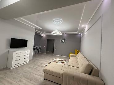 Продажа квартир: 2 комнаты, 60 м², Асанбай мкр Элитка, 1 этаж, Евроремонт — 2