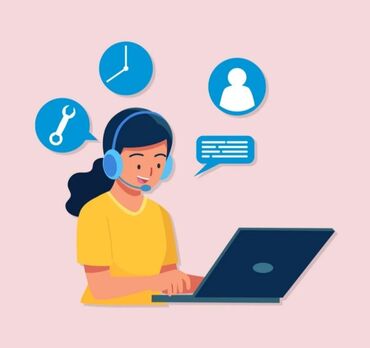 онлайн работа для врача: Талап кылынат Call-борбору оператору, Иш тартиби: Алты күндүк, Тажрыйбасыз, Кошумча акча табуу, Окутуу