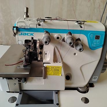 Tikiş maşınları: JACK W4 sənaye coverstitch maşını – stol və pedallı tam komplekt — 6