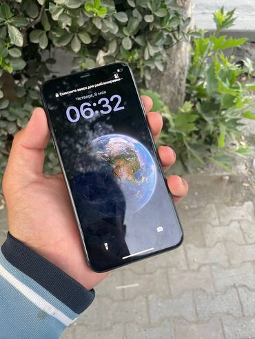 iphone 11 цена бишкек бу: IPhone 11 Pro Max, Колдонулган, 64 ГБ, 71 %