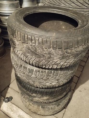Шиналар 225 / 55 / R 16, Winter stud, Колдонулган, Комплект, Жеңил унаалар, Германия, Continental