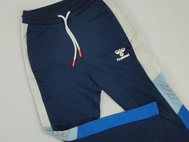 Sweatpants: Sweatpants, Hummel, 8 years, 128, condition - Good